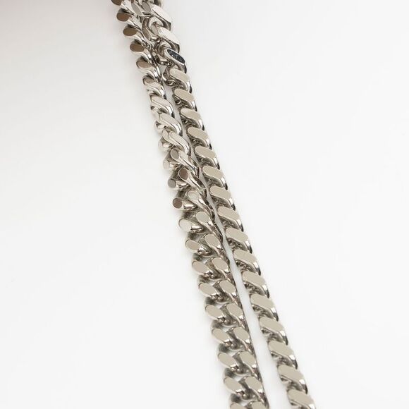 Saint Laurent Mixed Matelasse Grain de Poudre Monogram Large Shoulder Bag - Picture 16 of 16